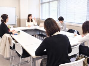 桜乃翠月先生の講座の様子